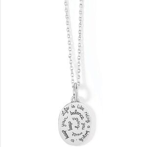 BRIGHTON Sentiments Balance Reversible Necklace NWT